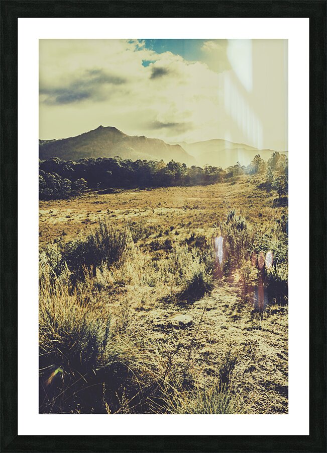 The last light Picture Frame print