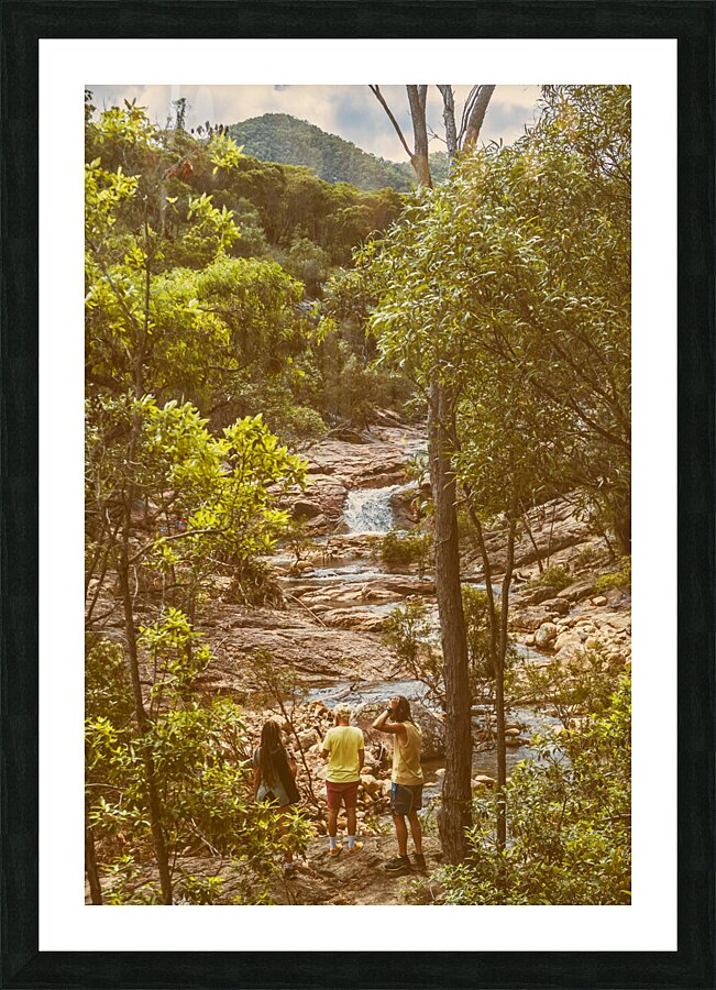 Rocky utopia Picture Frame print