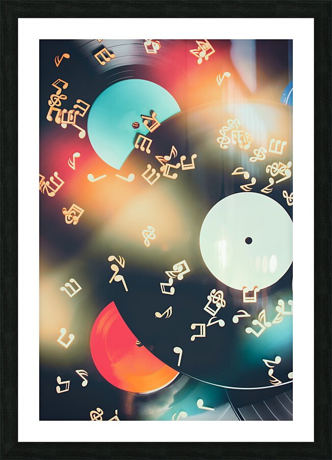 Sound dynamics  Picture Frame print