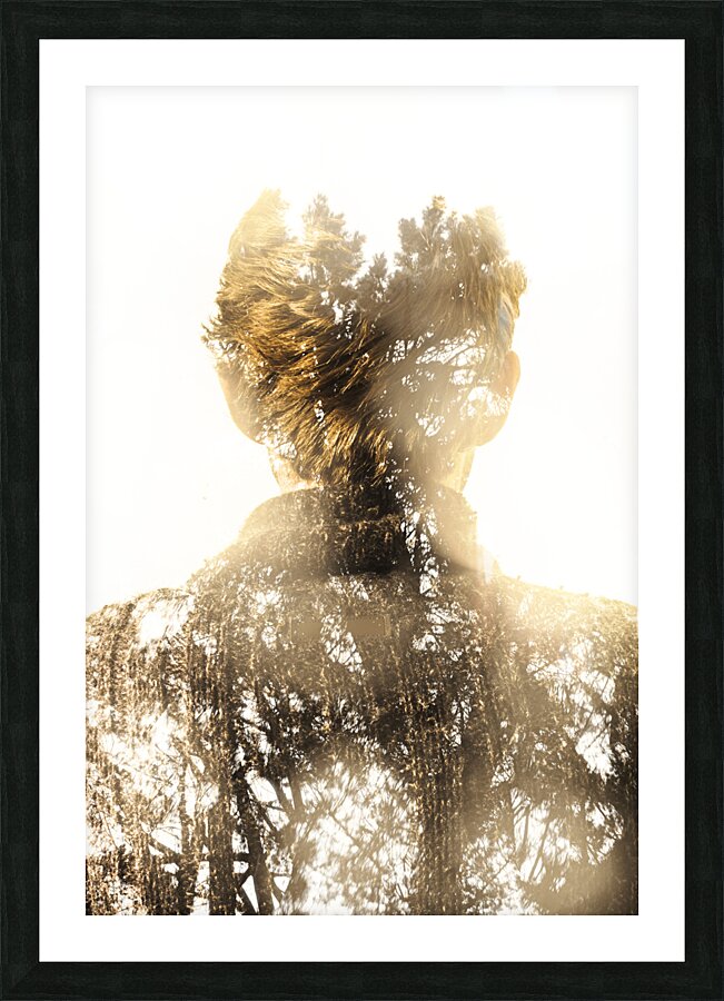 Finding spirit within Picture Frame print