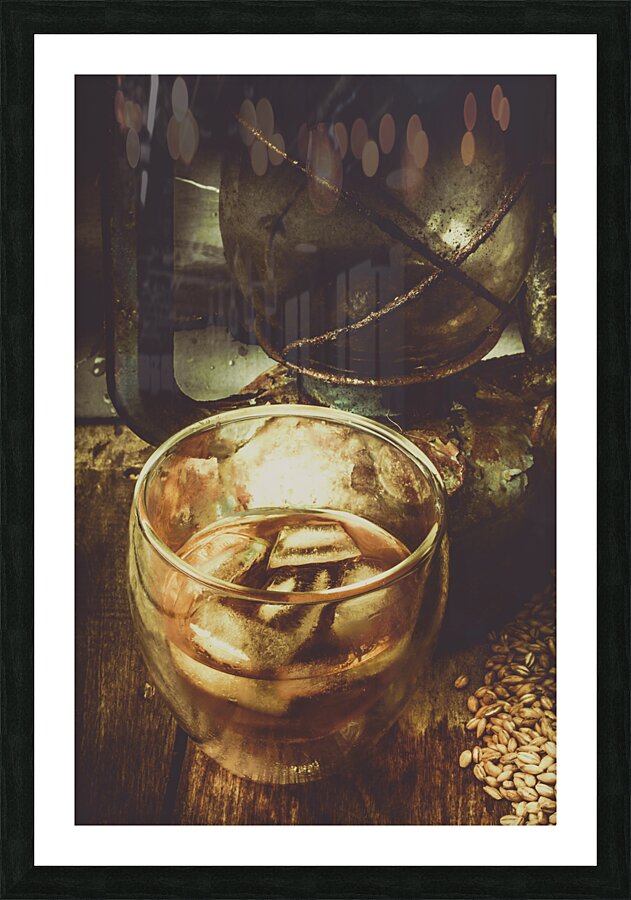 Drinks at the miners cottage Picture Frame print