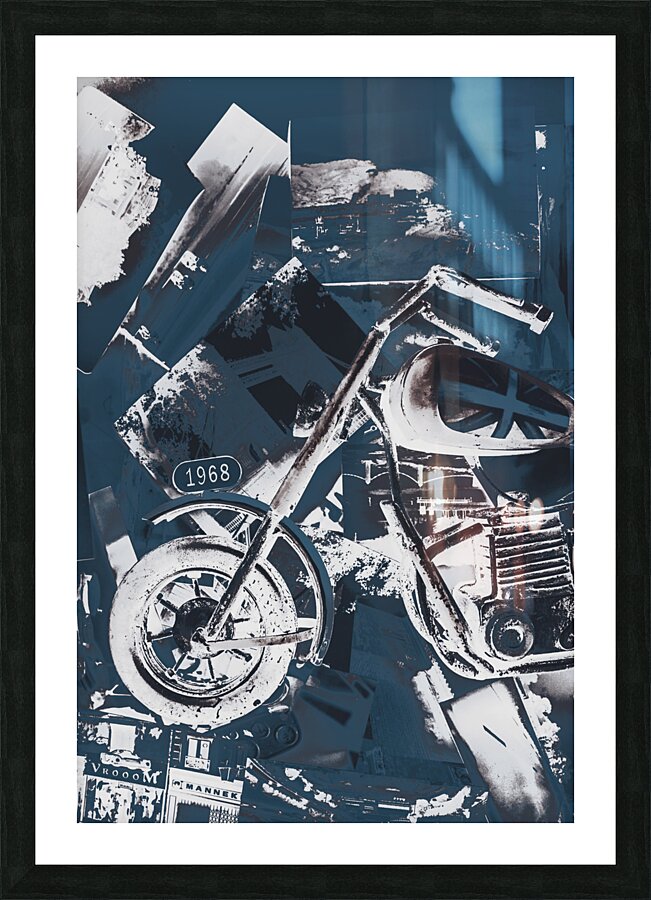 The ride Picture Frame print