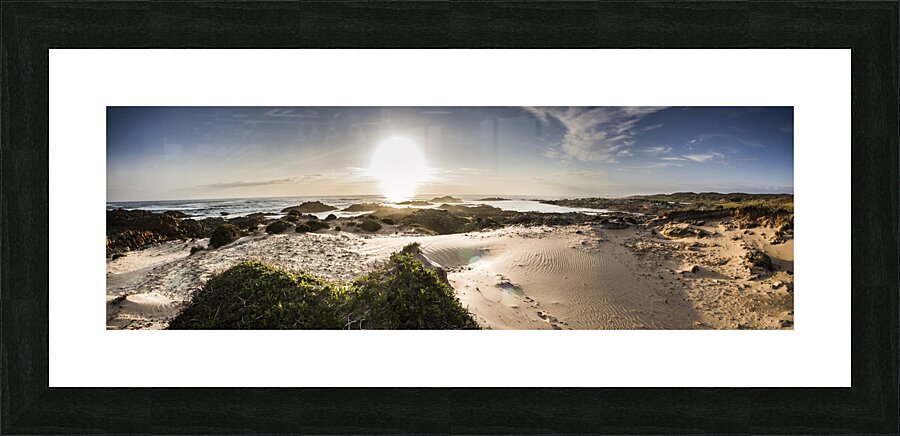 Another beach sunset Picture Frame print