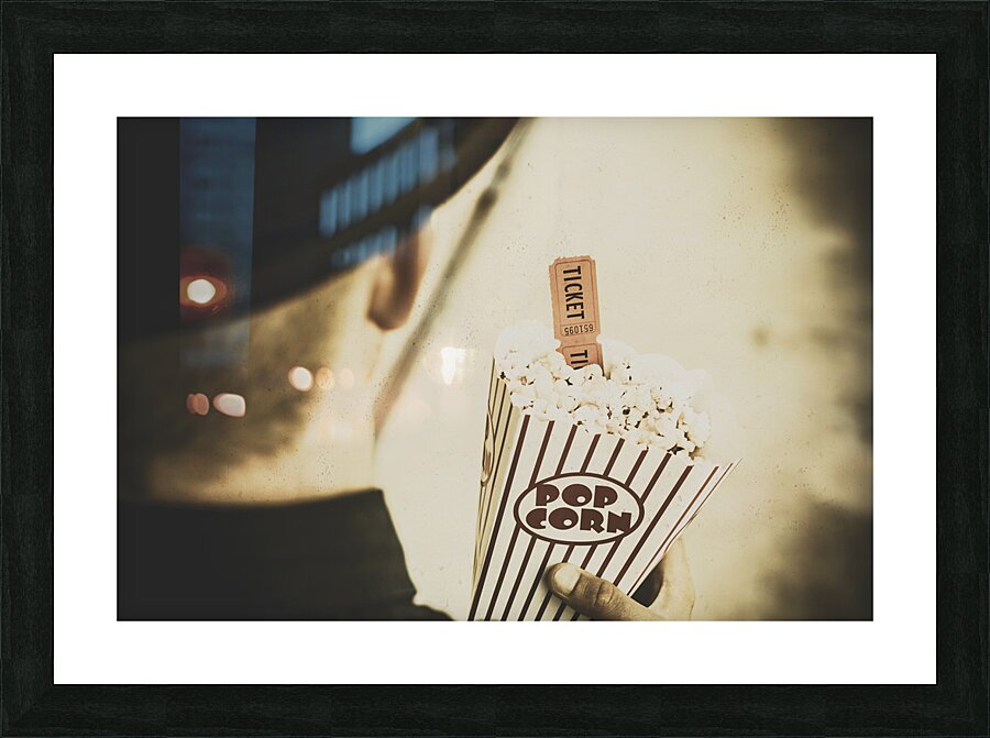 Movie memorabilia Picture Frame print