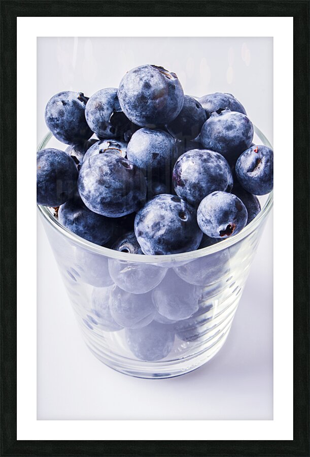 Blueberrini  Picture Frame print