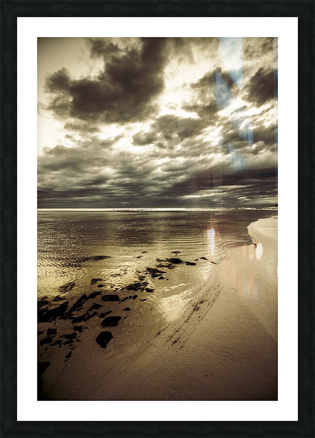 Cloudy daybreak Picture Frame print