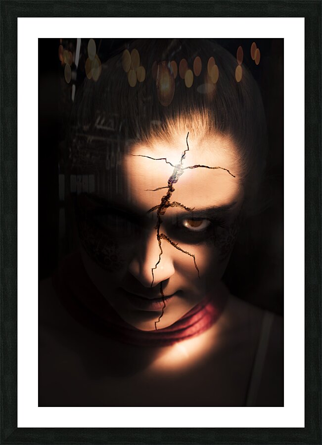 Horror Picture Frame print