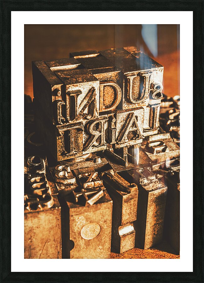 Industrial Age Picture Frame print