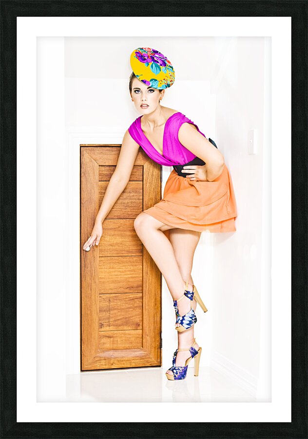 Door To Fashion Stardom Picture Frame print
