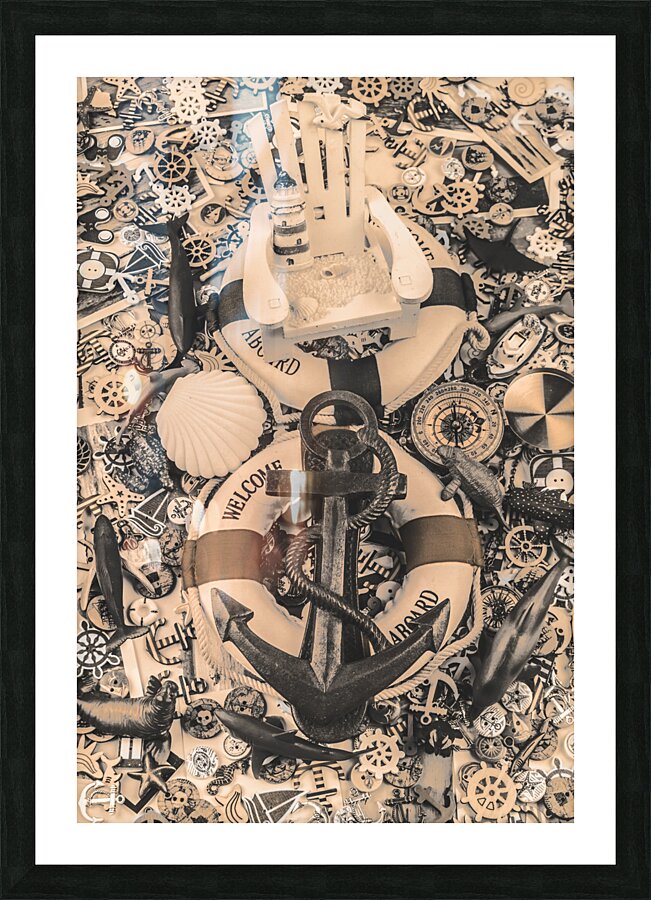 Waters wayback Picture Frame print