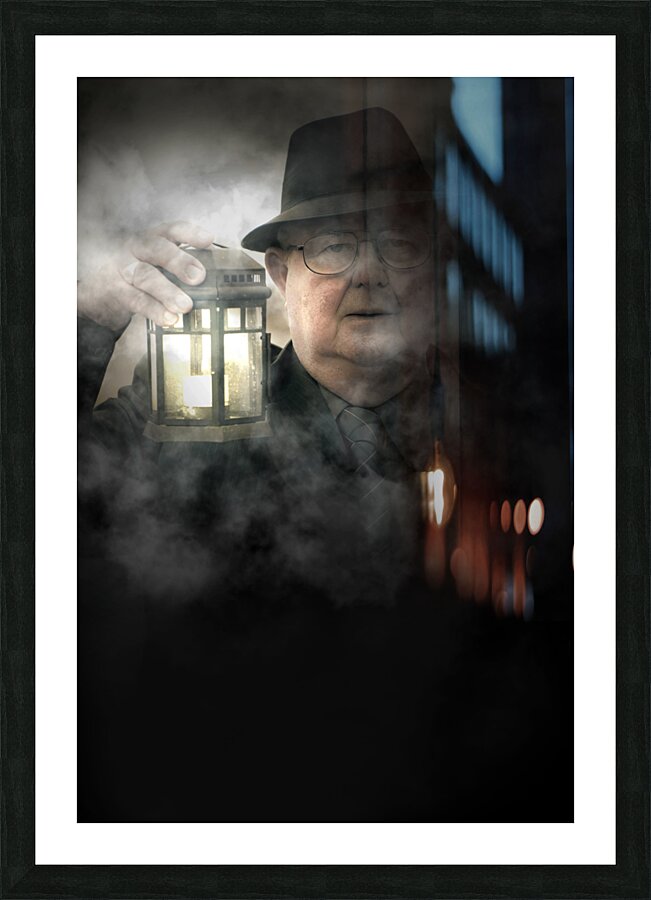 Fear Of The Fog Picture Frame print