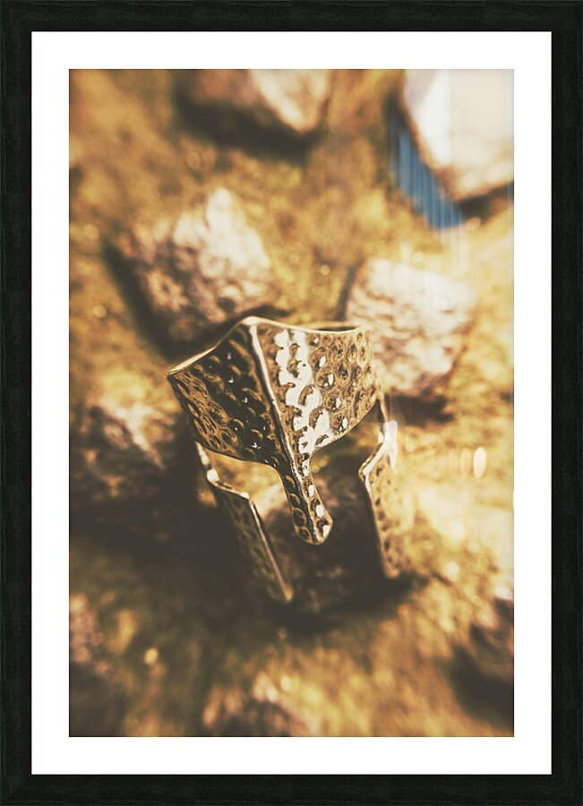 Forged in the crusades Picture Frame print