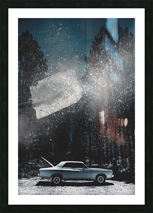 A valiant cover up Picture Frame print