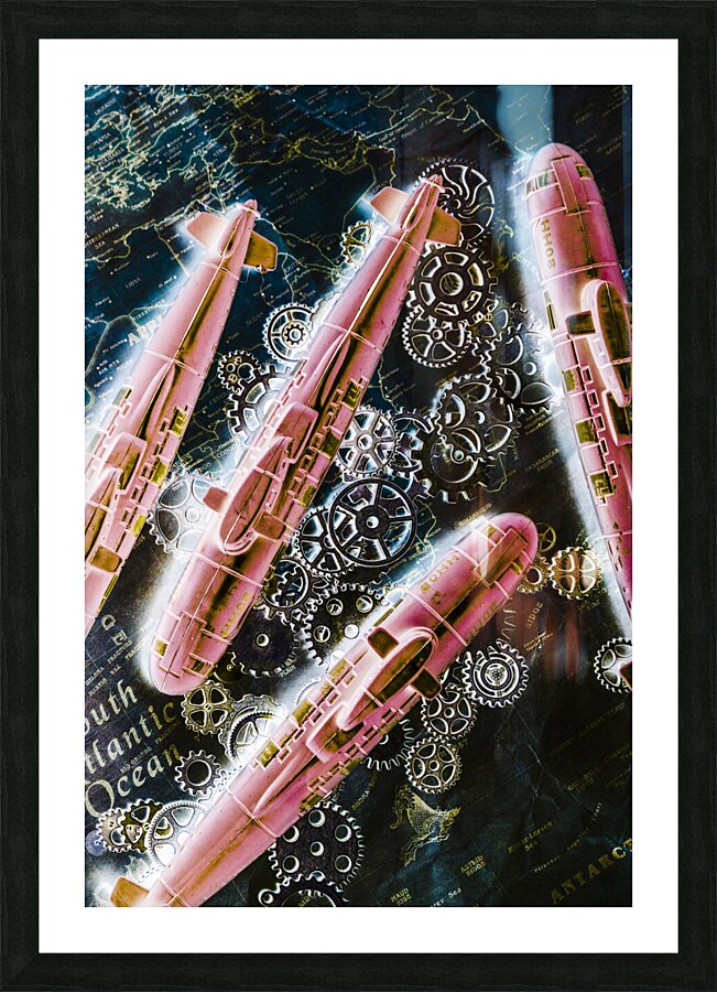 Southern submarines  Picture Frame print