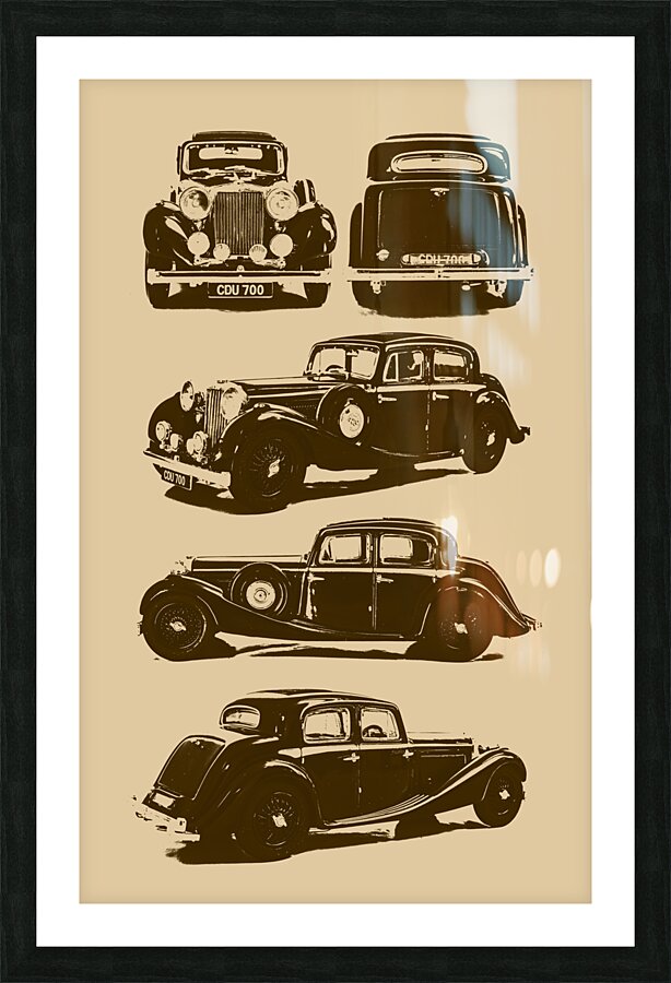 Jaguar Mark IV SS 2.5 Saloon Picture Frame print