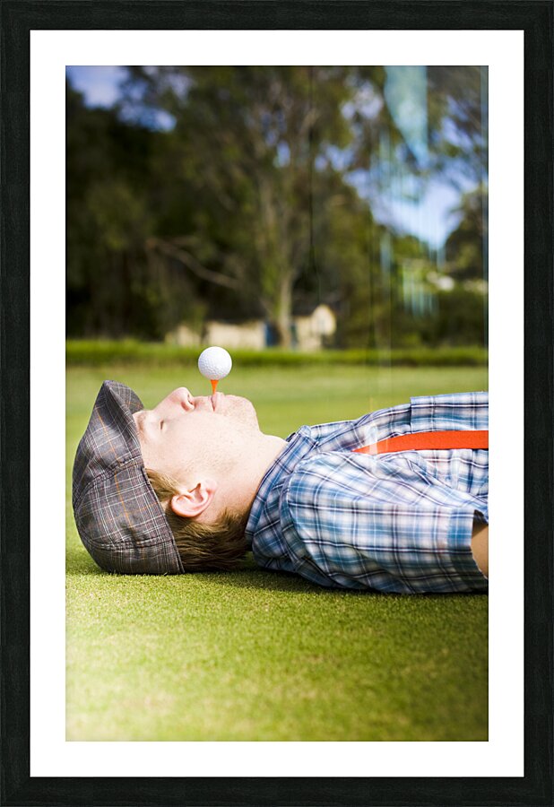 Work Life Balance Picture Frame print