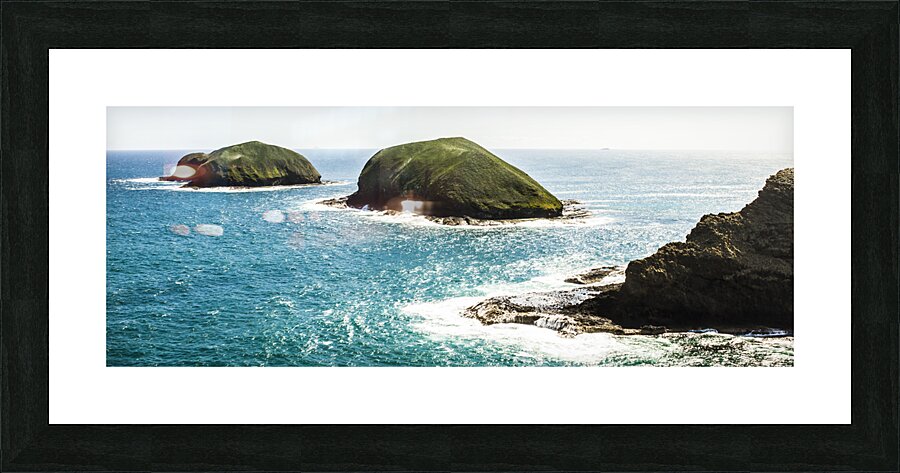 The doughboys island landscape Picture Frame print