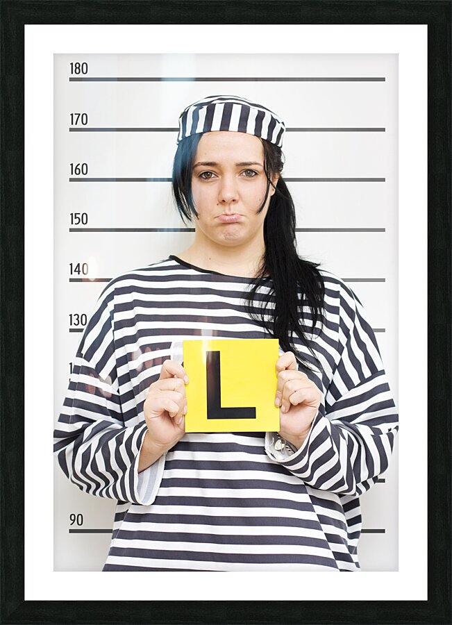 Learner Police Profile Picture Frame print