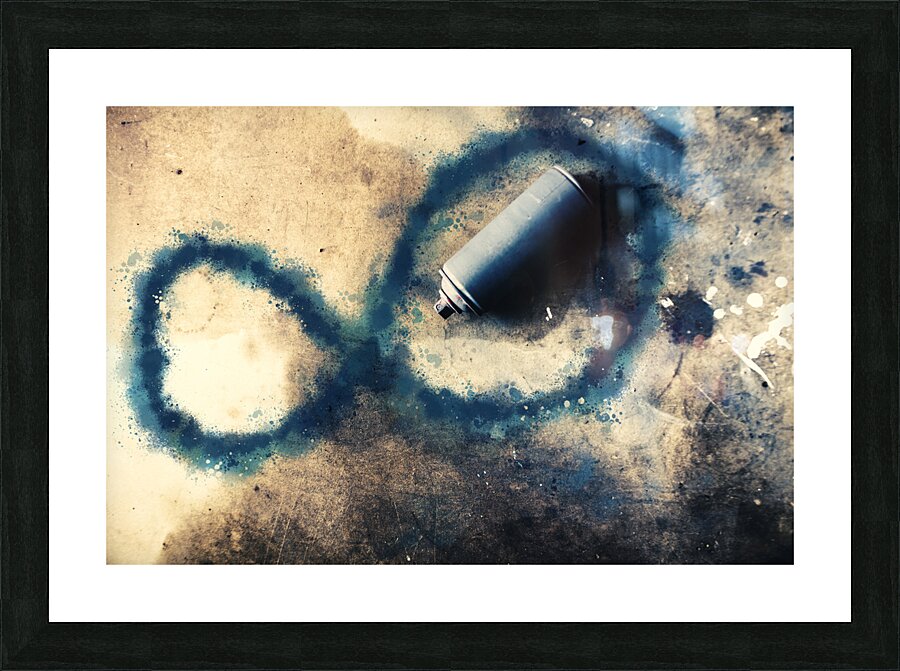 Infinity and forever  Picture Frame print
