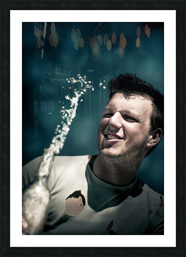 Splash Picture Frame print