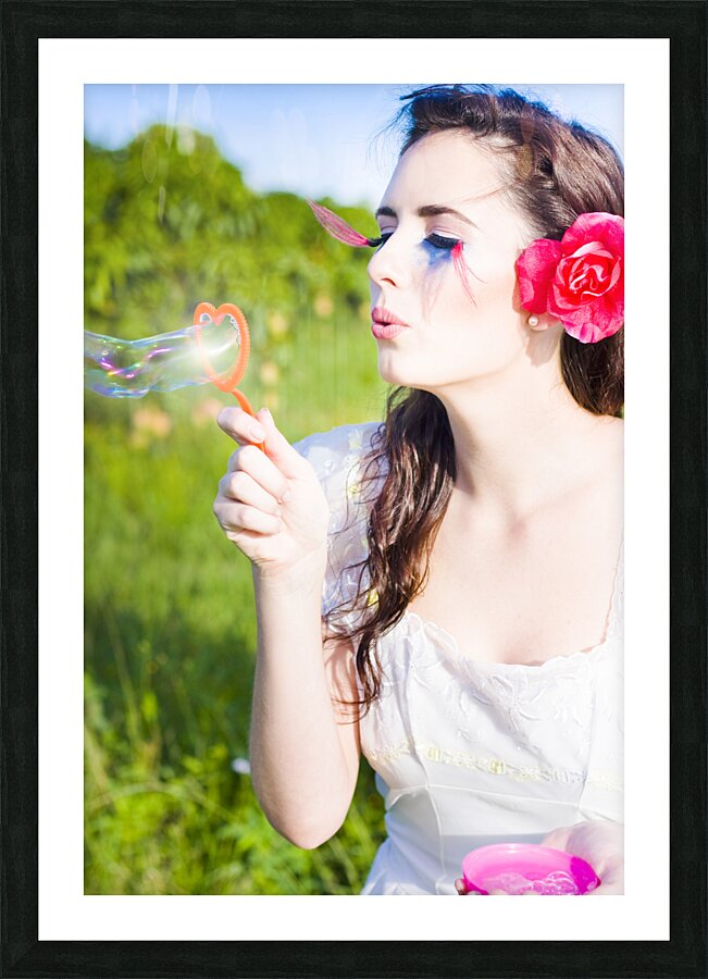 Heart Felt Happiness Picture Frame print