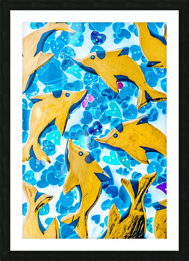 Wild hearts Picture Frame print