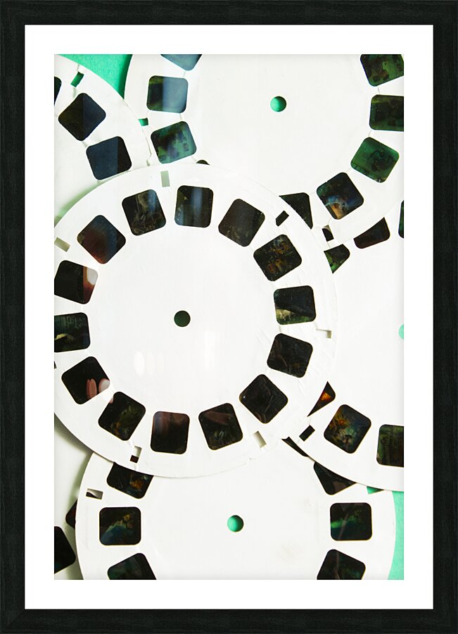 80s toy slide show fun Picture Frame print