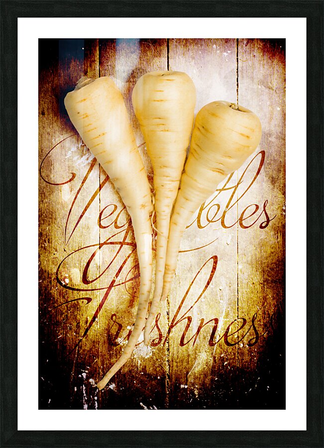 Rustic farm kitchen tin sign Picture Frame print