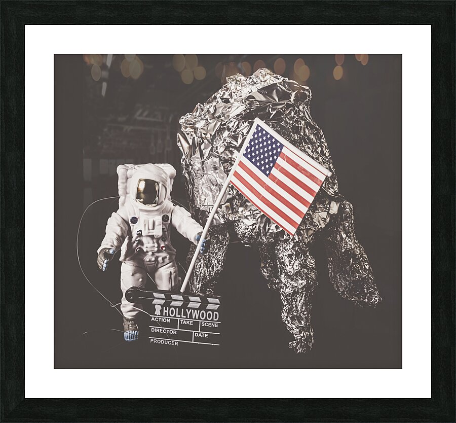 A break intel-lie-vision programming Picture Frame print