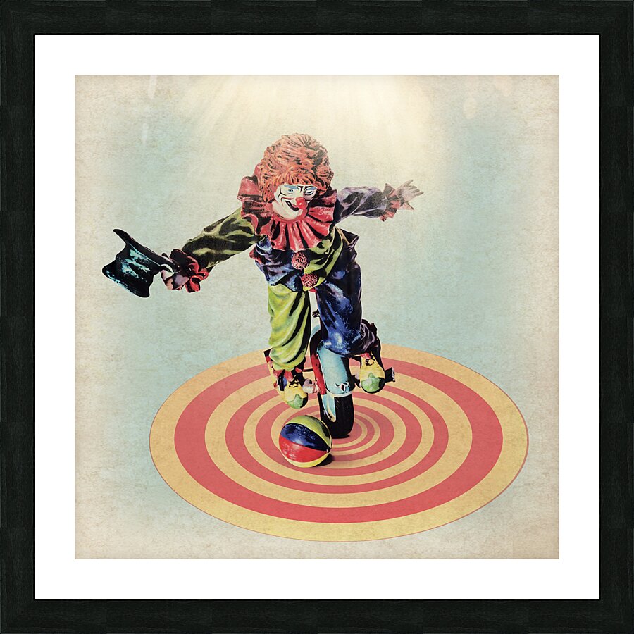 Circo vintago Picture Frame print