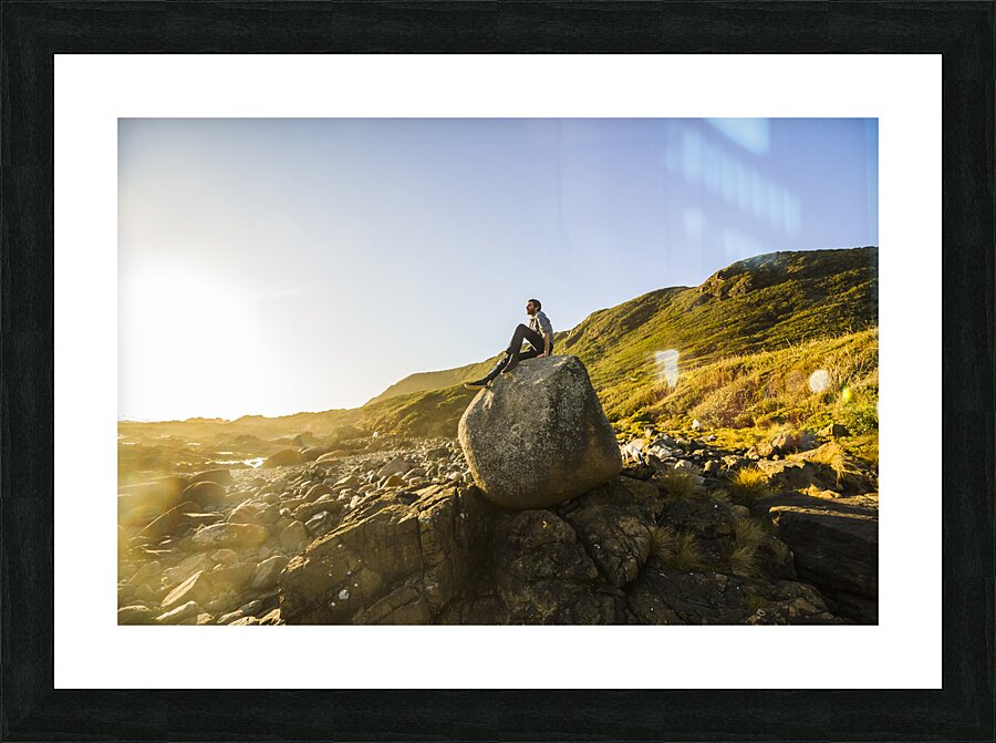 Boulder bay Picture Frame print