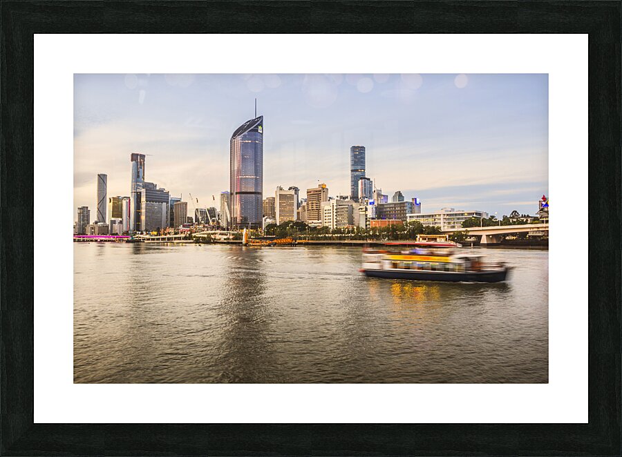 Brisbane City Scenes Picture Frame print