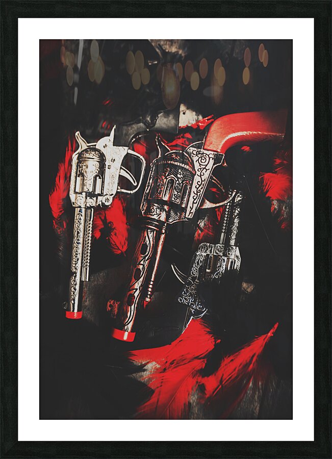 County slingers  Picture Frame print