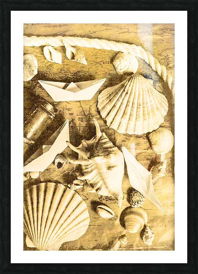 Tabling a cruise Picture Frame print