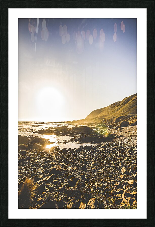 Wild West Shoreline Picture Frame print