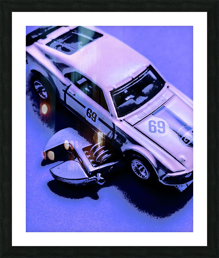 Wrench and muscle Picture Frame print