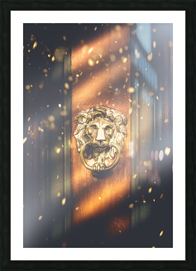 Brave the cold Picture Frame print