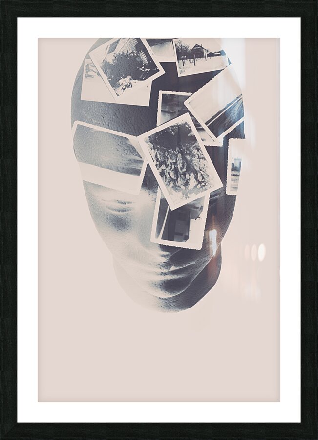 Memories beyond the mind Picture Frame print