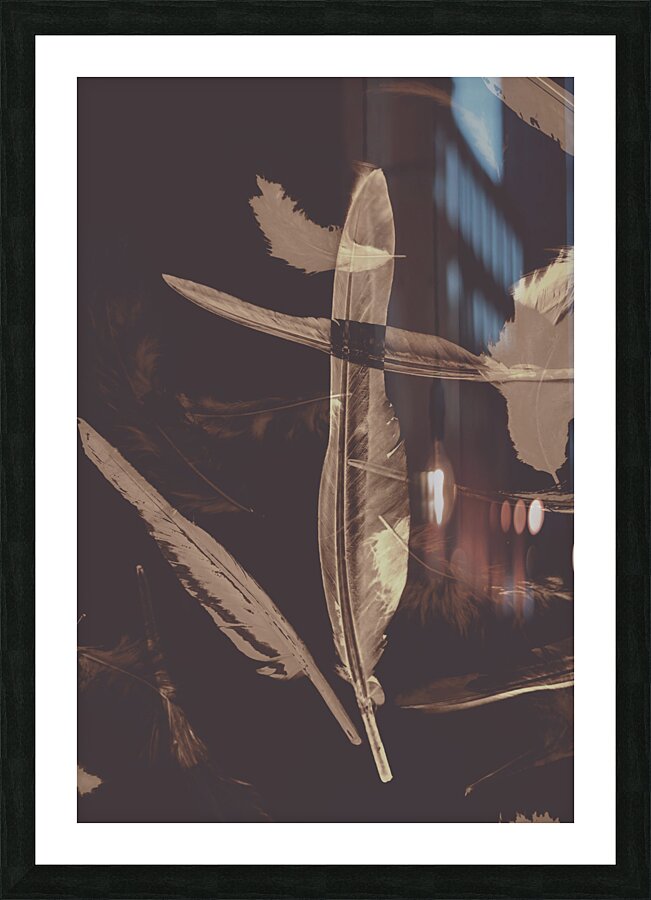 Writers guild abstract Picture Frame print