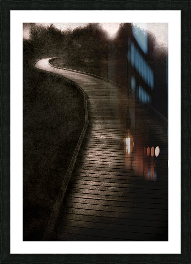 Forest Of Darkness Picture Frame print