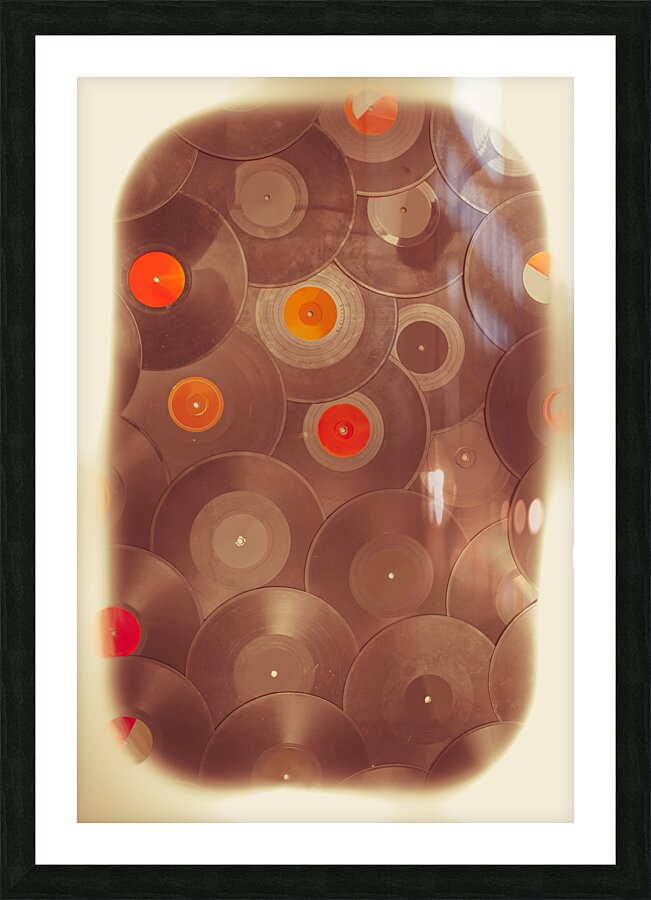 Background music Picture Frame print