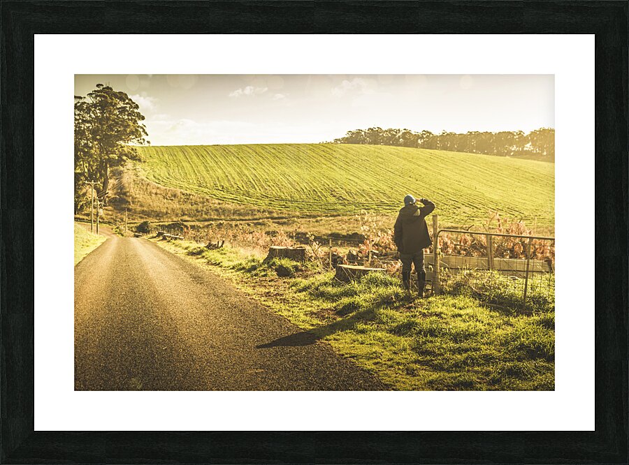 Fielded adventure Picture Frame print