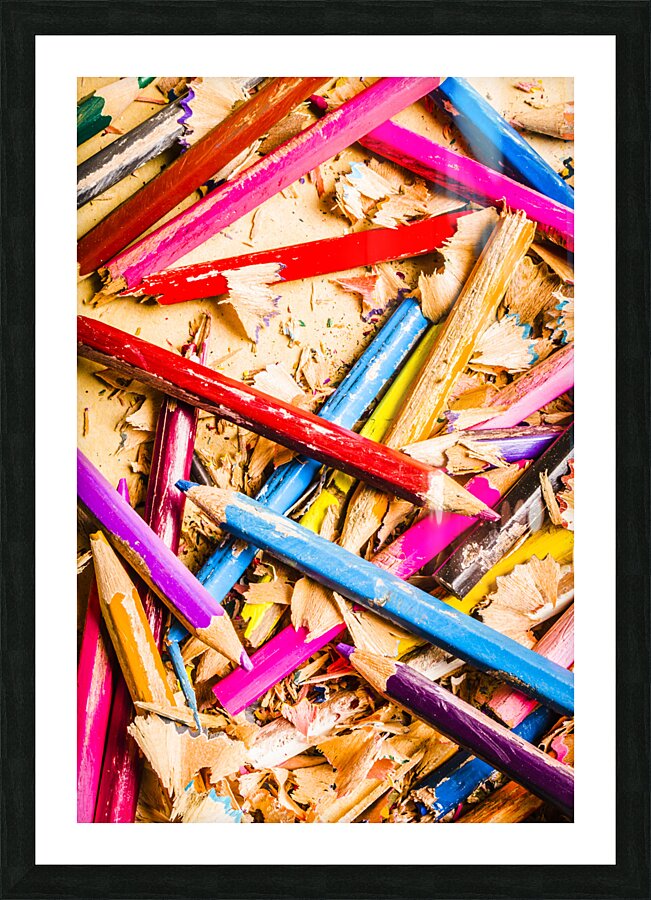 Creative mess Picture Frame print