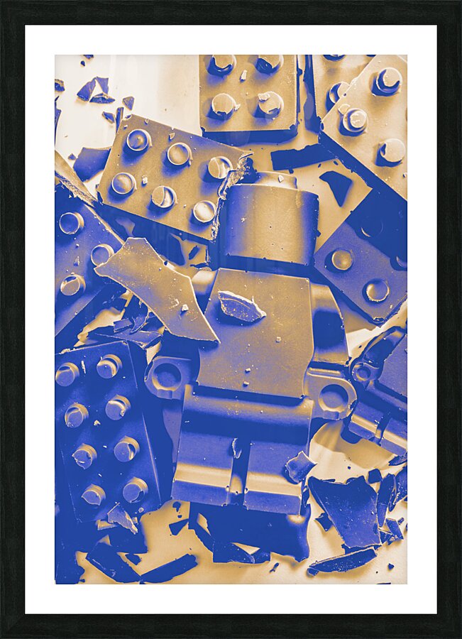 Choc blocked Picture Frame print