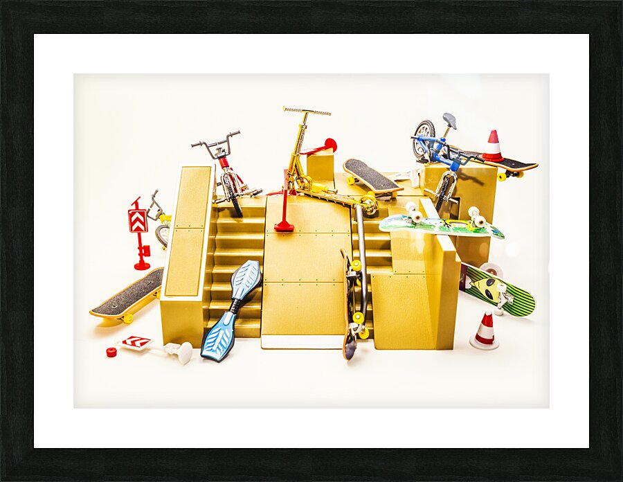Still skating Picture Frame print