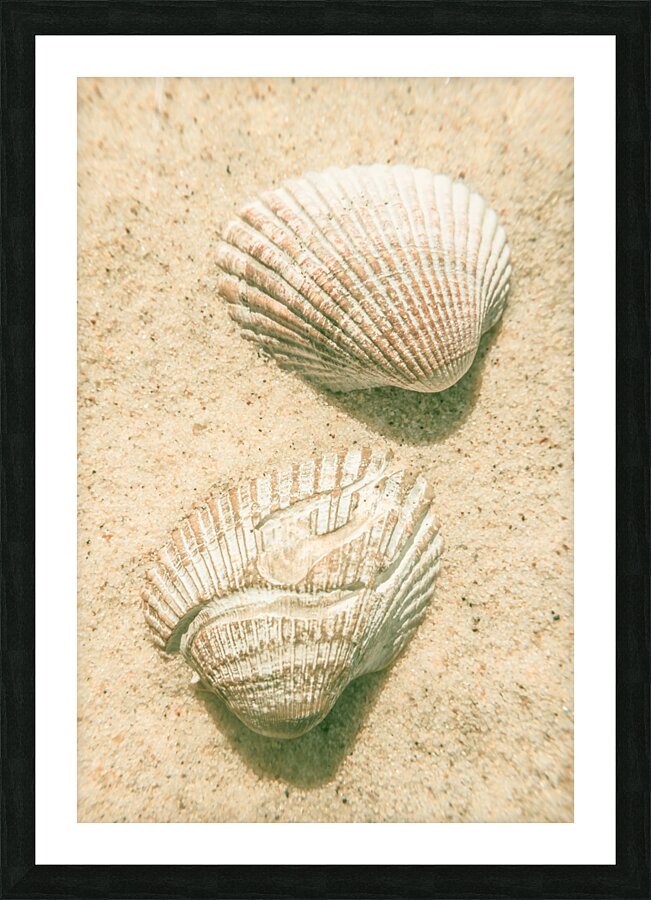 Pastel pacific Picture Frame print