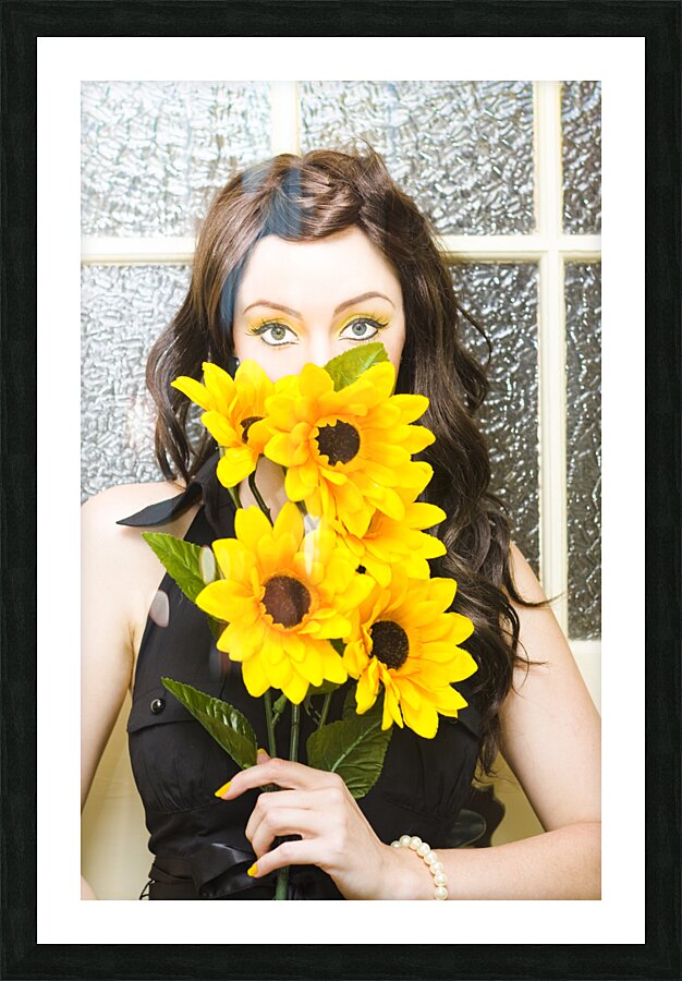 Summer Flowers Picture Frame print