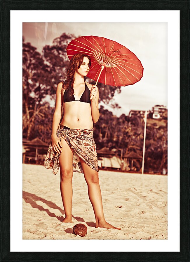 Oriental Holiday Retreat Picture Frame print