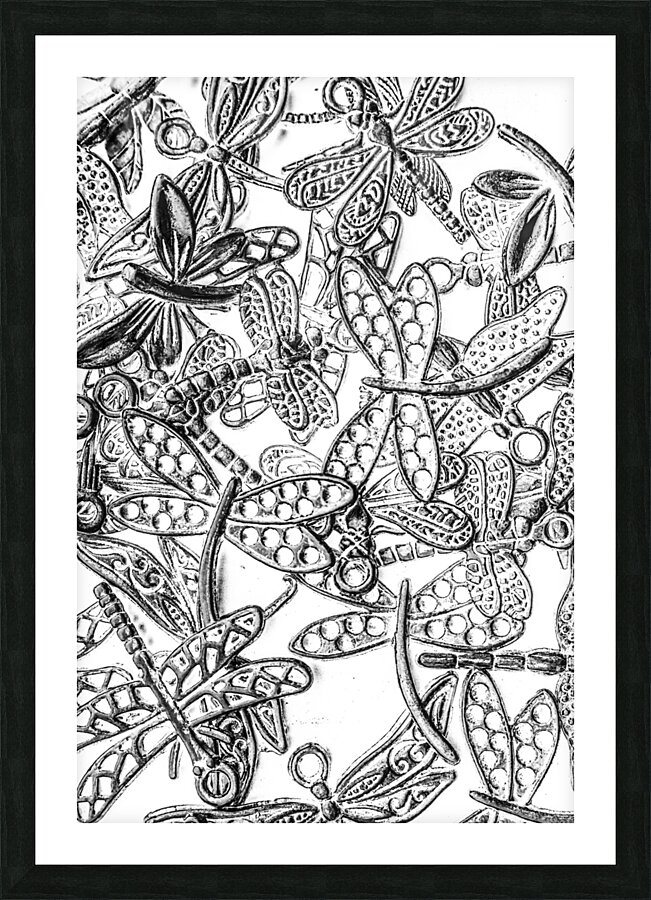 Springs wings Picture Frame print