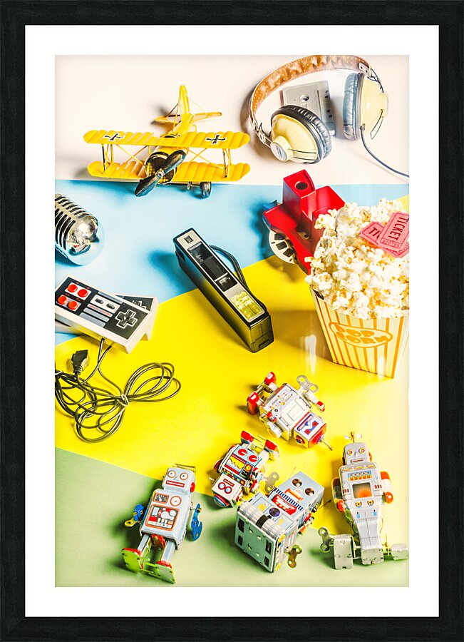 Multicolour memorabilia Picture Frame print